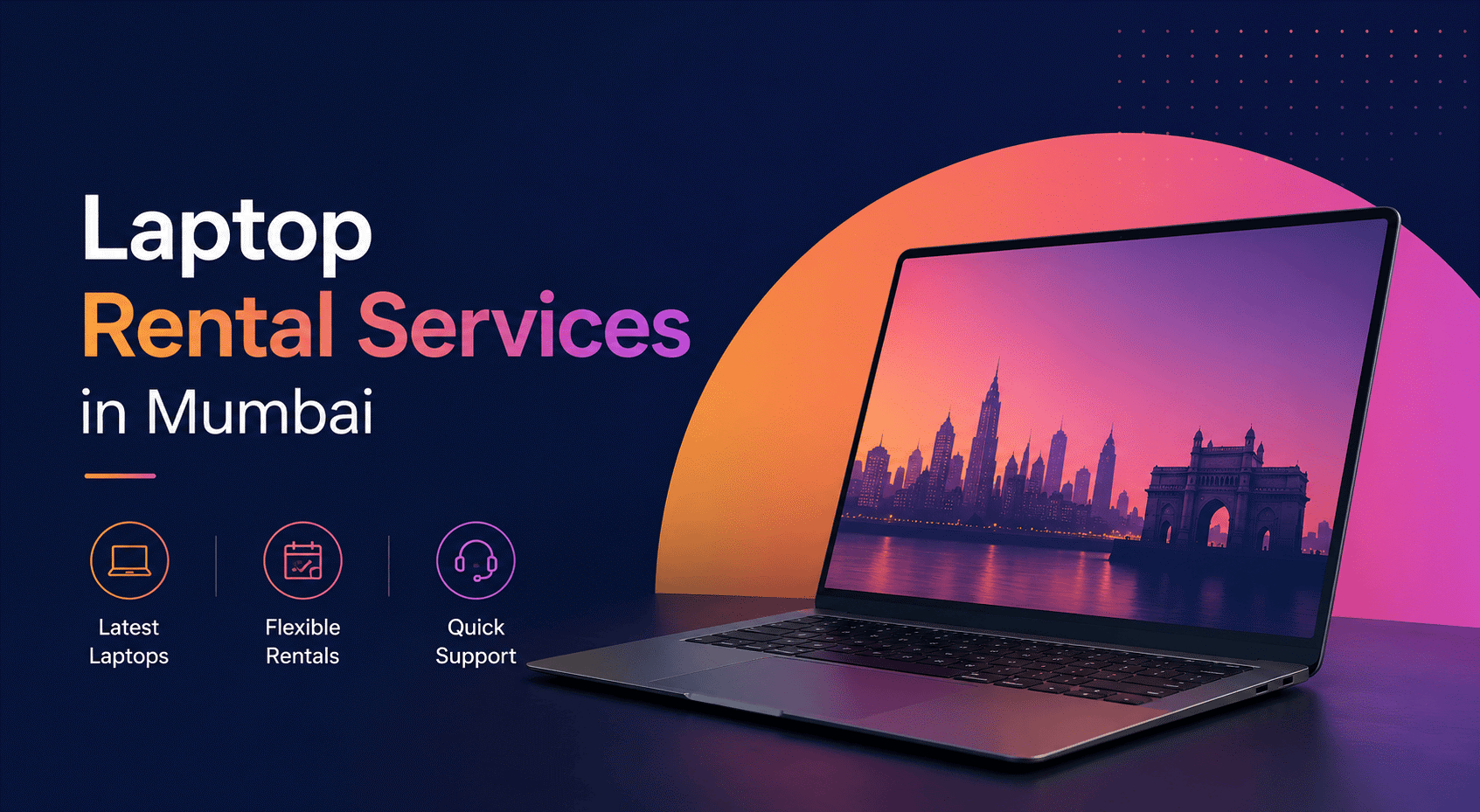 Laptop rental services in Mumbai